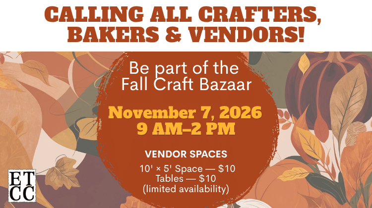 Calling All Vendors: Join the Elizabeth Township Fall Craft Bazaar